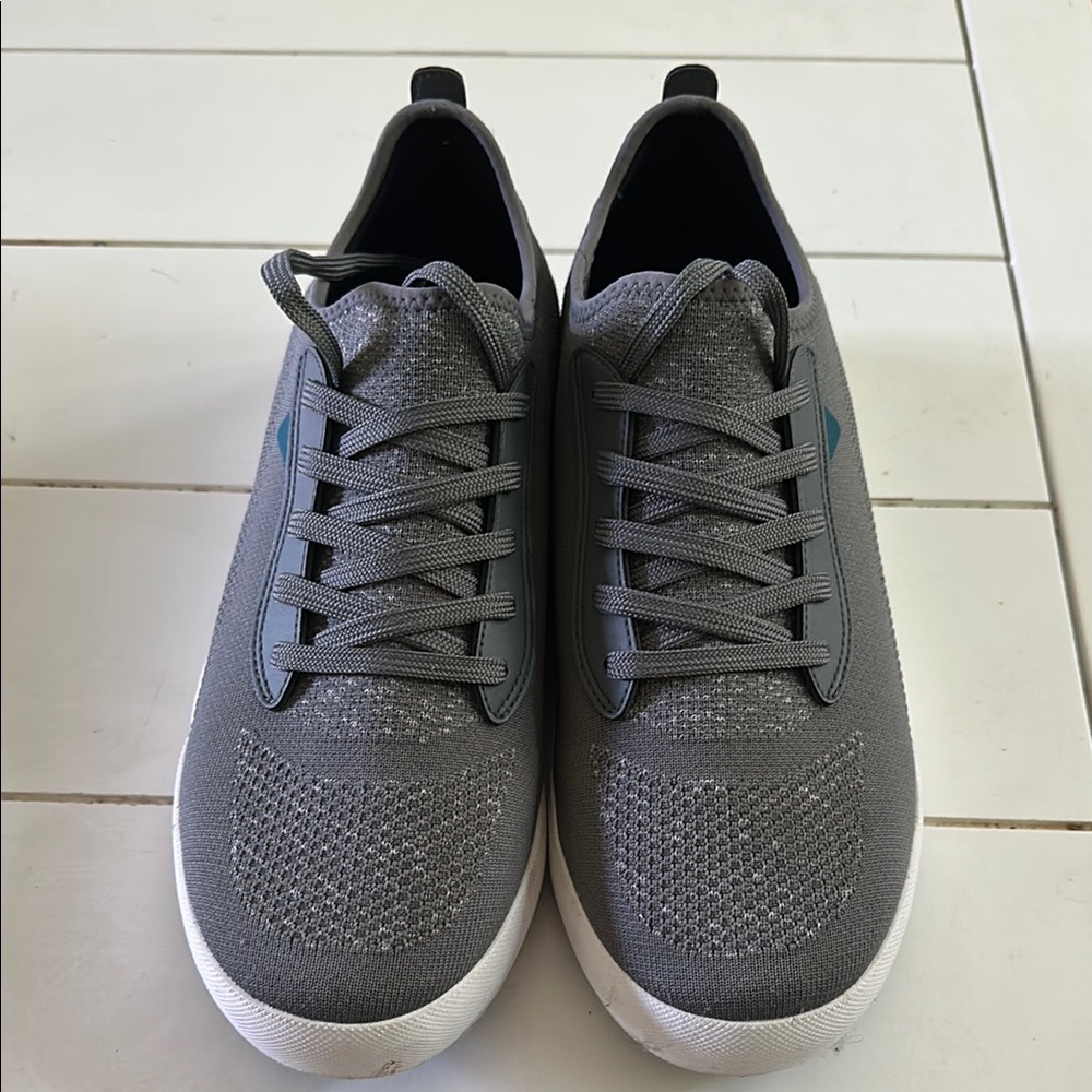 Vessi Gray Sneakers Lightweight Breathable Design